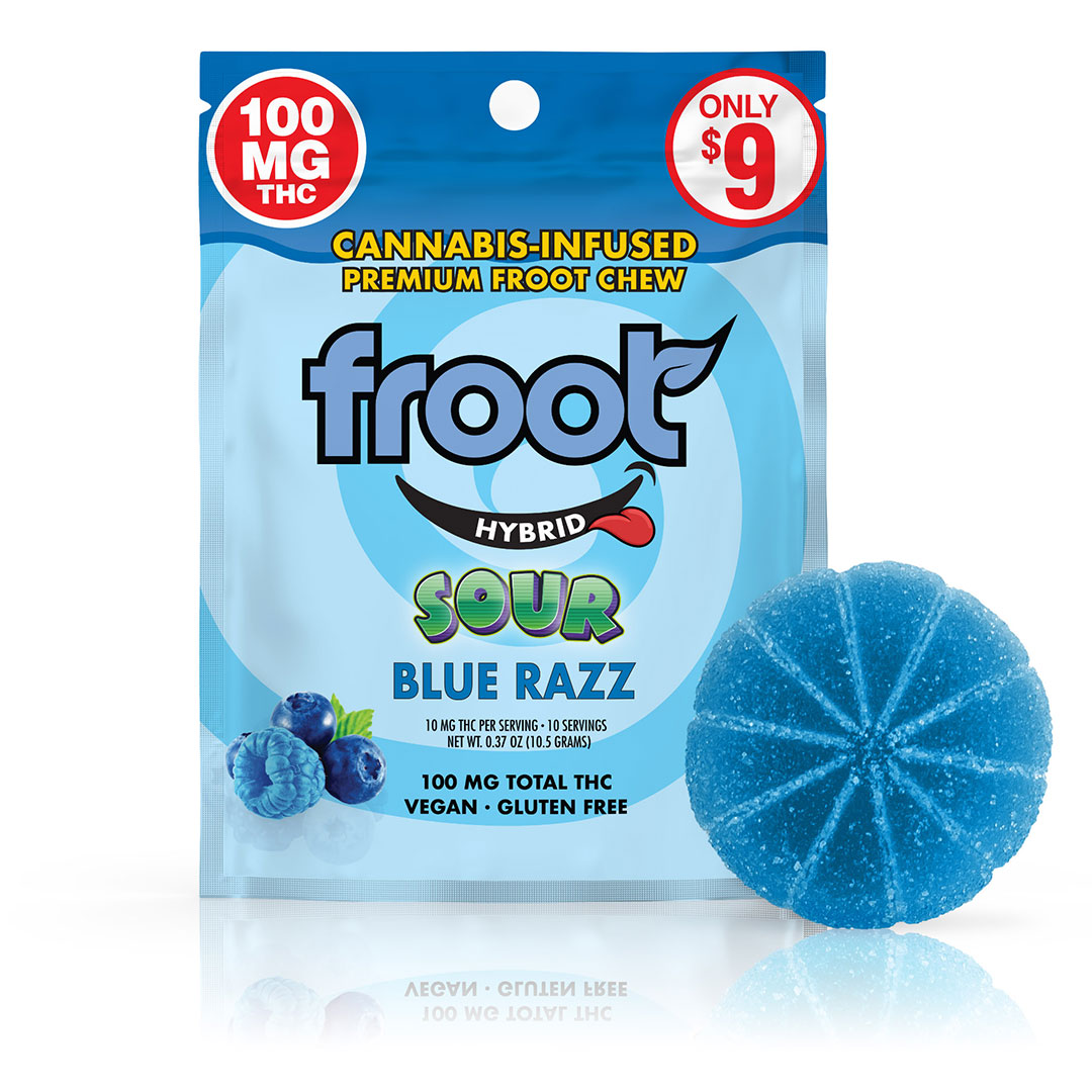 froot gummies sour blue razz froot gummies sour blue razz