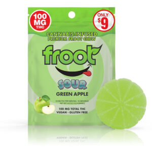 froot gummies sour green apple